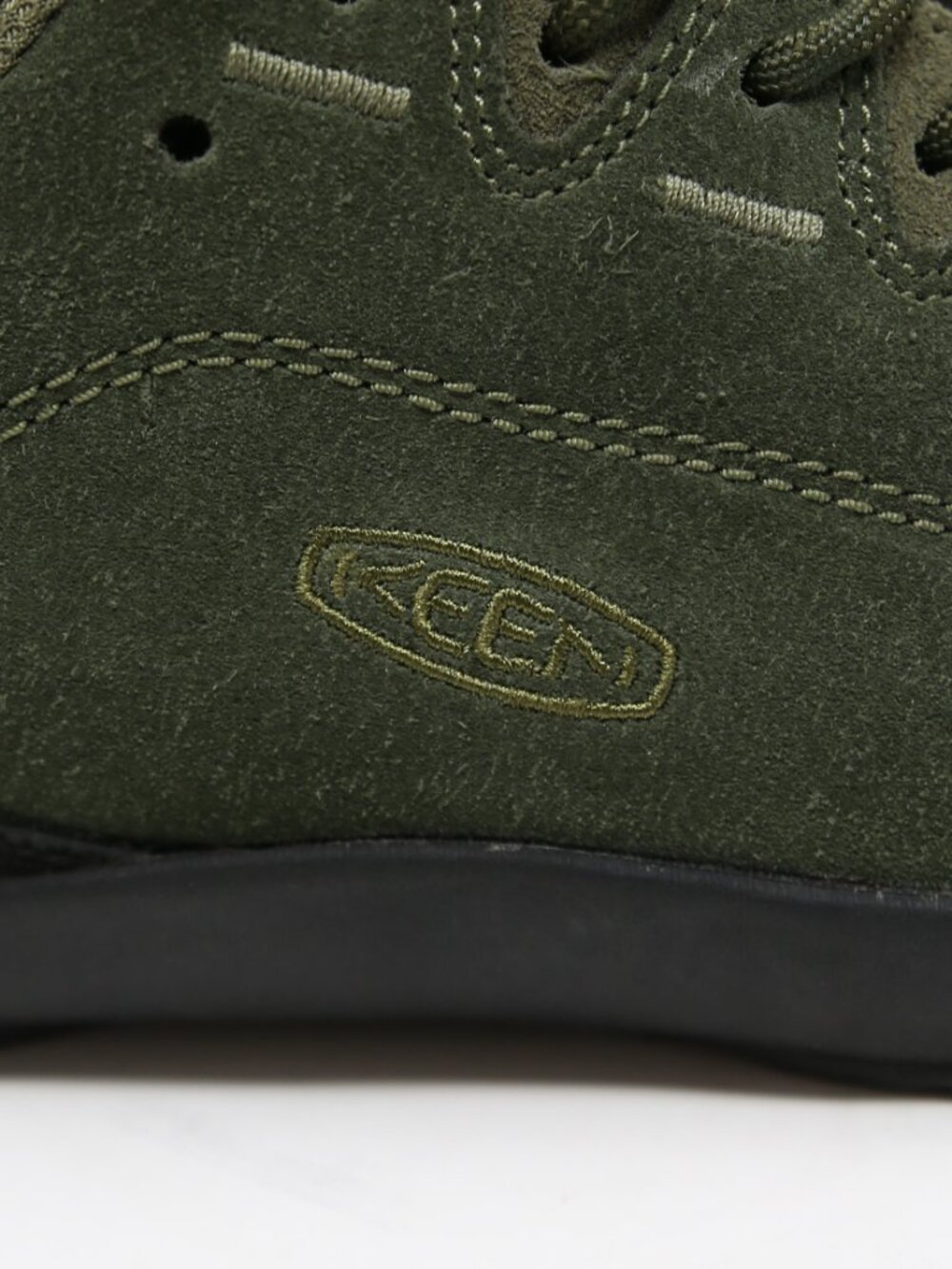 Keen Women's Jasper Suede Hiking Climbing Shoe Green Women’s Size US 11 / EU 42 - Picture 3 of 9